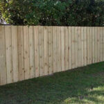 board on board custom built wood fence orlando