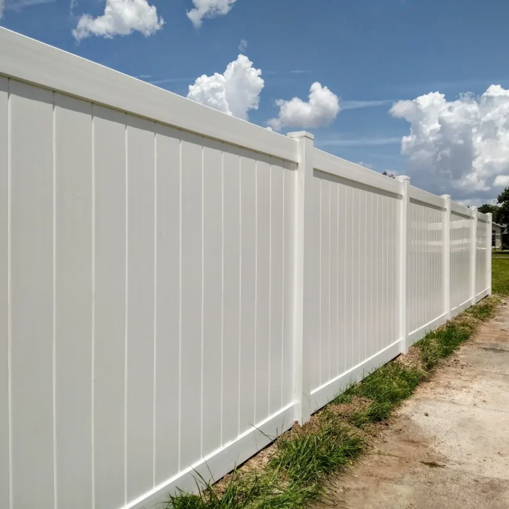 Vinyl fence installation Lake Nona, FL