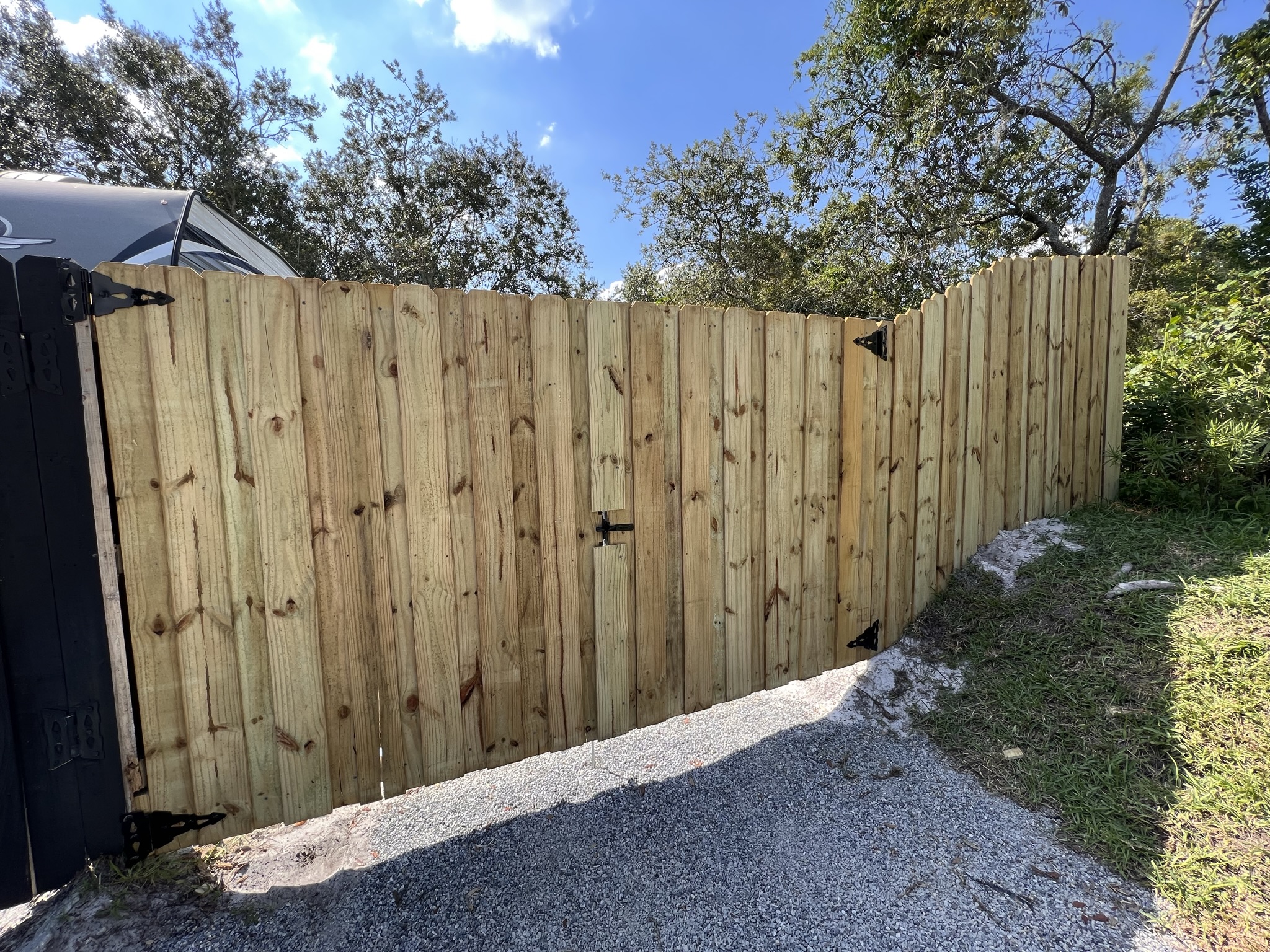 Custom Wood Double Gate Installation in Saint Cloud: Beauty Meets Functionality